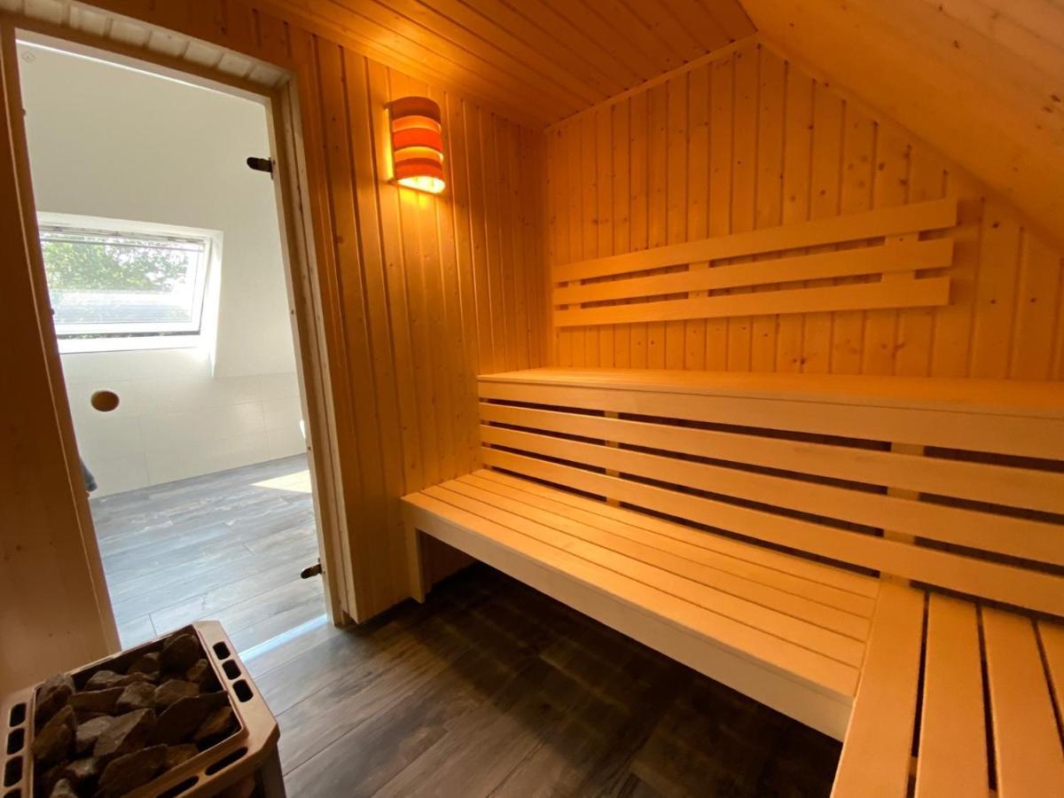 Ferienhaus Seestern Am Harkebruegger See Mit Sauna Und Kamin Barssel  Exteriér fotografie